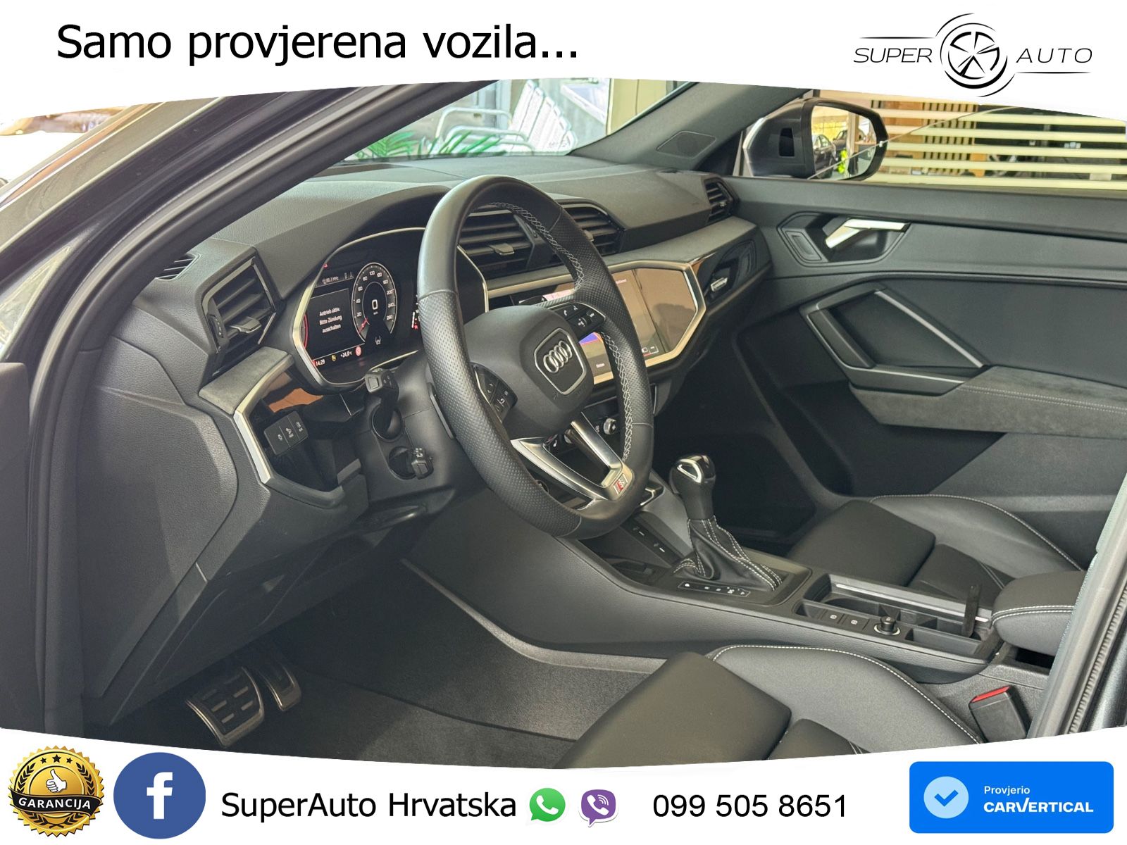 Audi Q3 II Sportback 40 TFSI (190 KS) quattro S tronic 2x S line LED+GR SJED+ACC