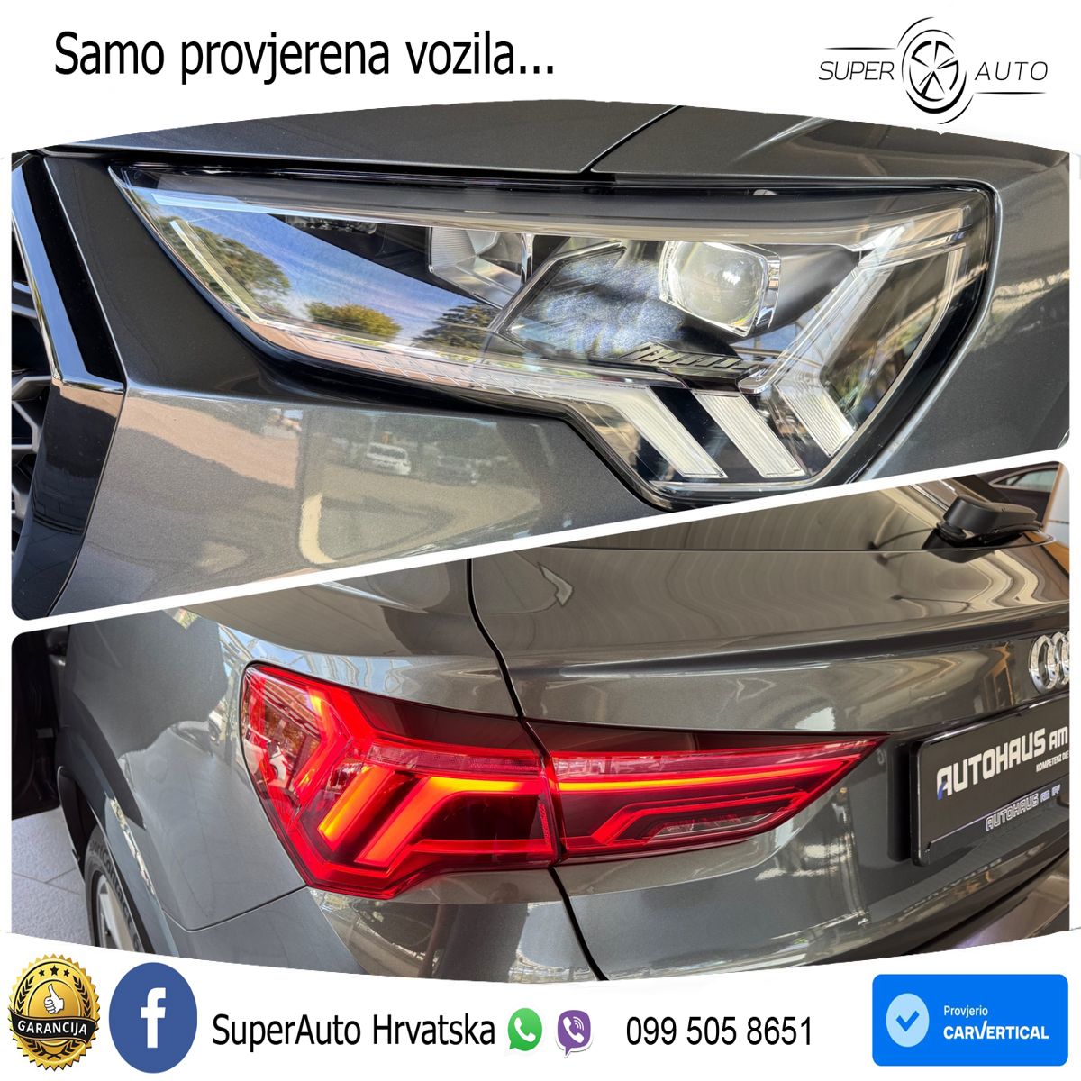 Audi Q3 II Sportback 40 TFSI (190 KS) quattro S tronic 2x S line LED+GR SJED+ACC