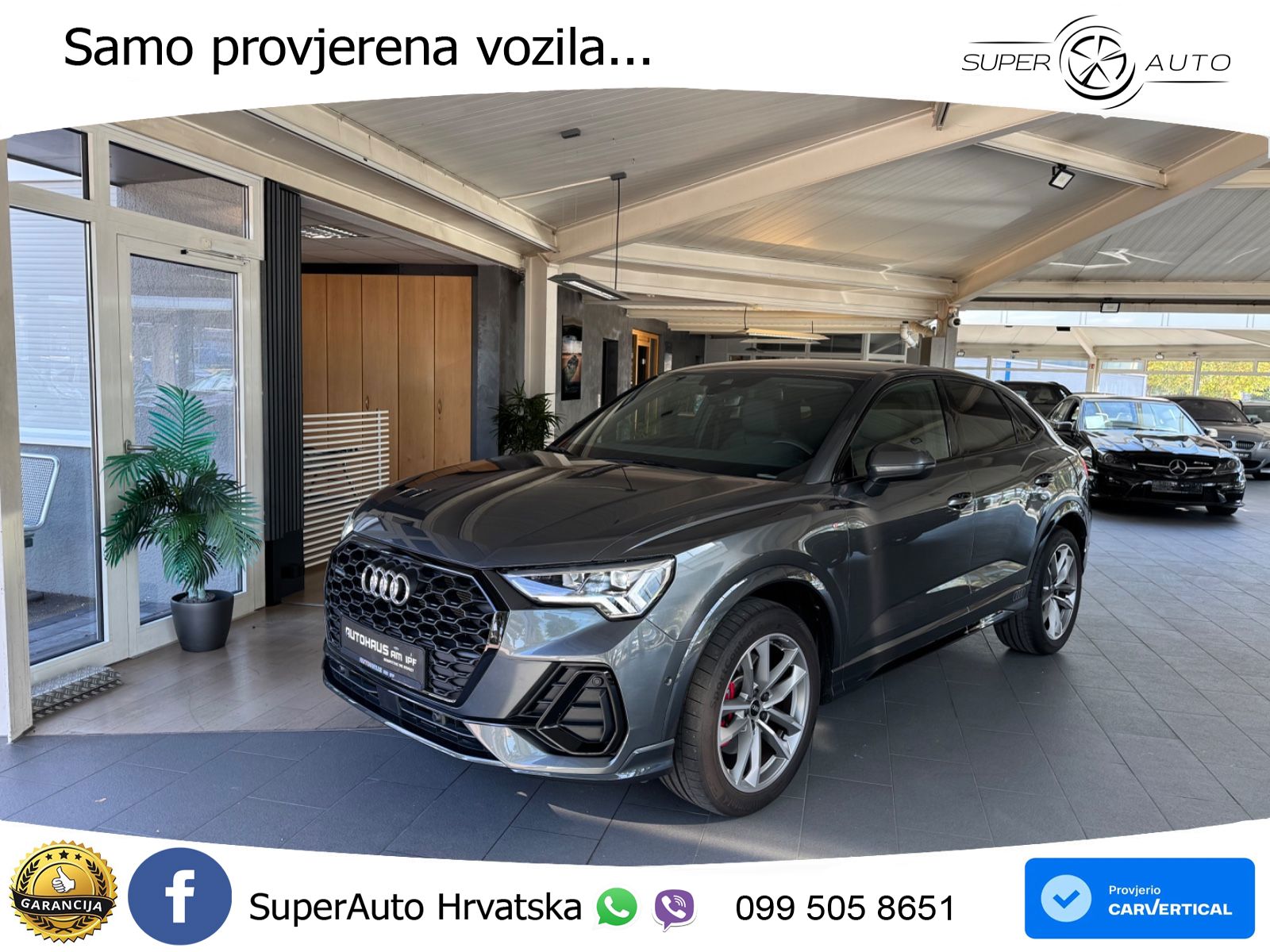 Audi Q3 II Sportback 40 TFSI (190 KS) quattro S tronic 2x S line LED+GR SJED+ACC