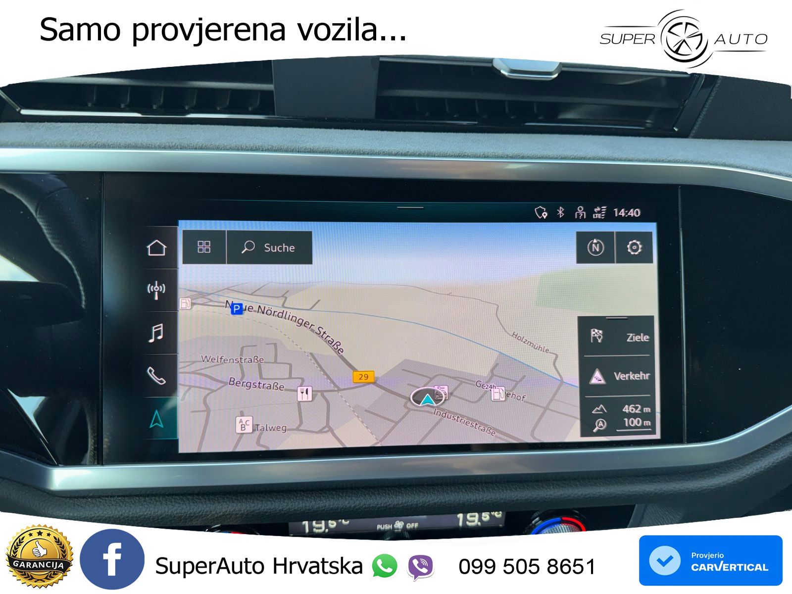 Audi Q3 II Sportback 40 TFSI (190 KS) quattro S tronic 2x S line LED+GR SJED+ACC