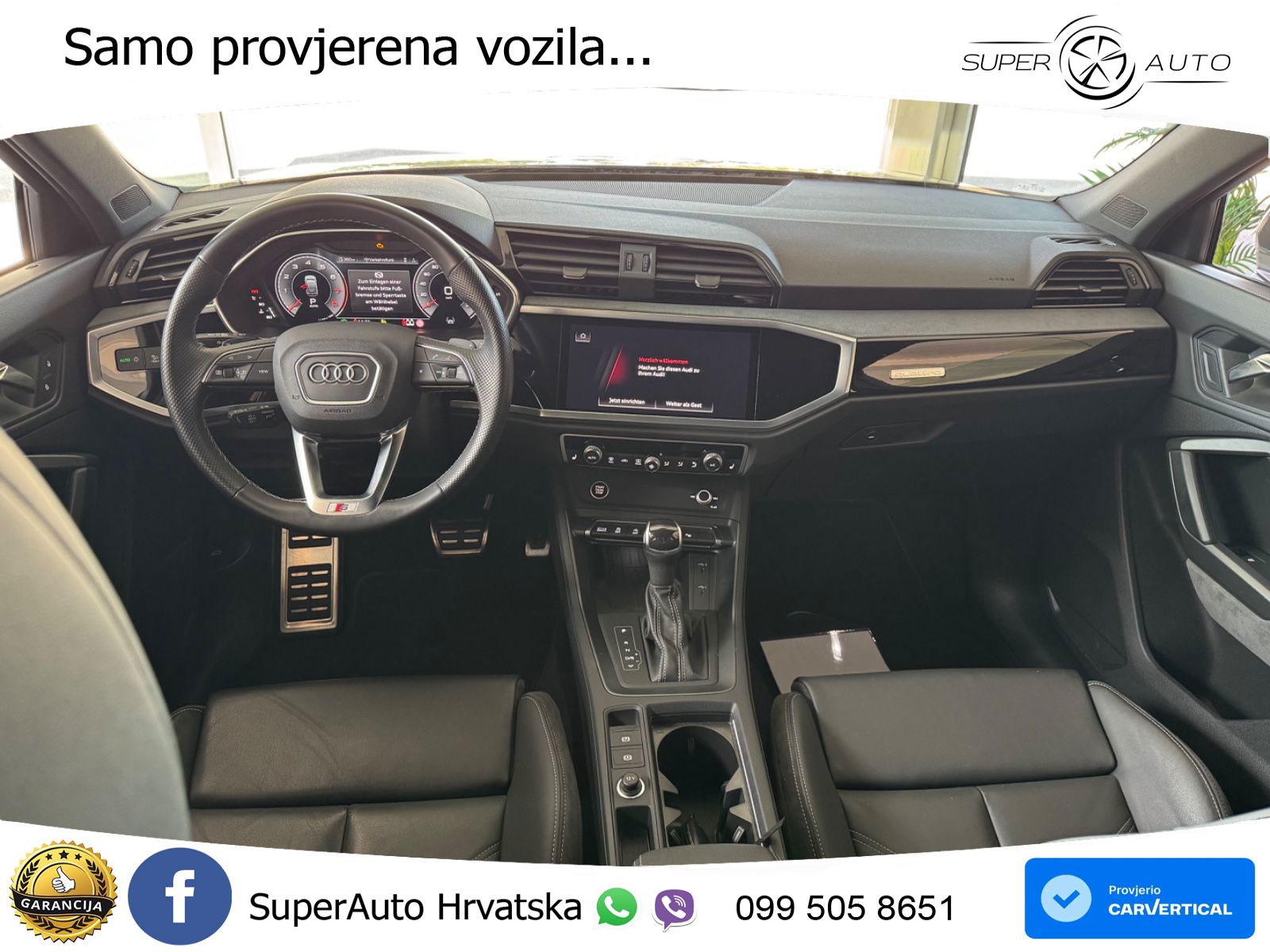Audi Q3 II Sportback 40 TFSI (190 KS) quattro S tronic 2x S line LED+GR SJED+ACC