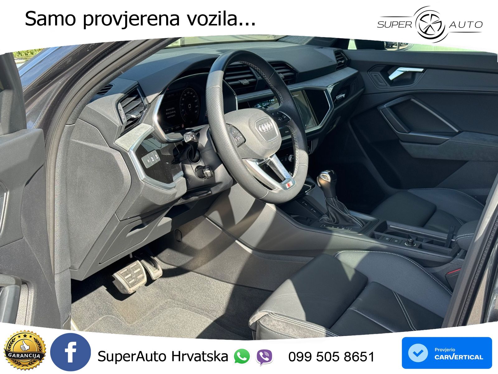 Audi Q3 II Sportback 40 TFSI (190 KS) quattro S tronic 2x S line LED+GR SJED+ACC