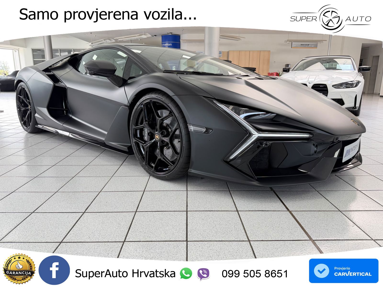Lamborghini Revuelto 6.5 V12 (1015 KS) 4WD DCT LED+GR SJED+ACC