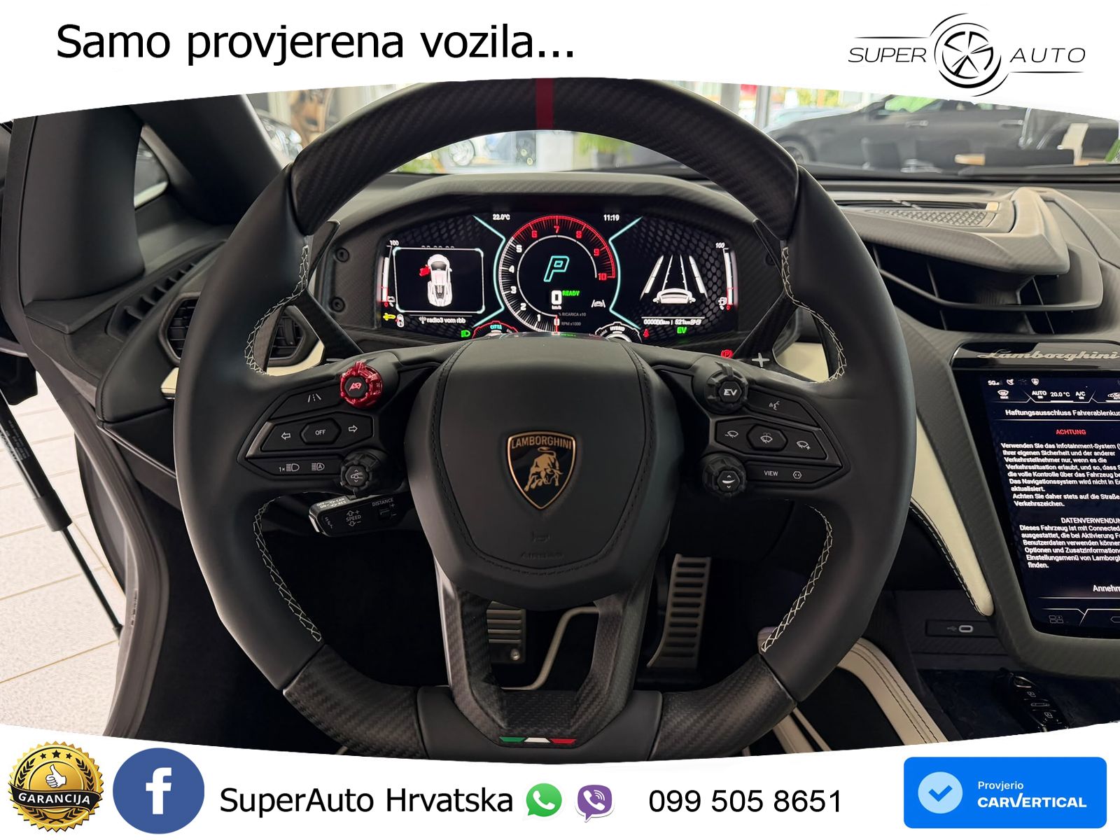 Lamborghini Revuelto 6.5 V12 (1015 KS) 4WD DCT LED+GR SJED+ACC