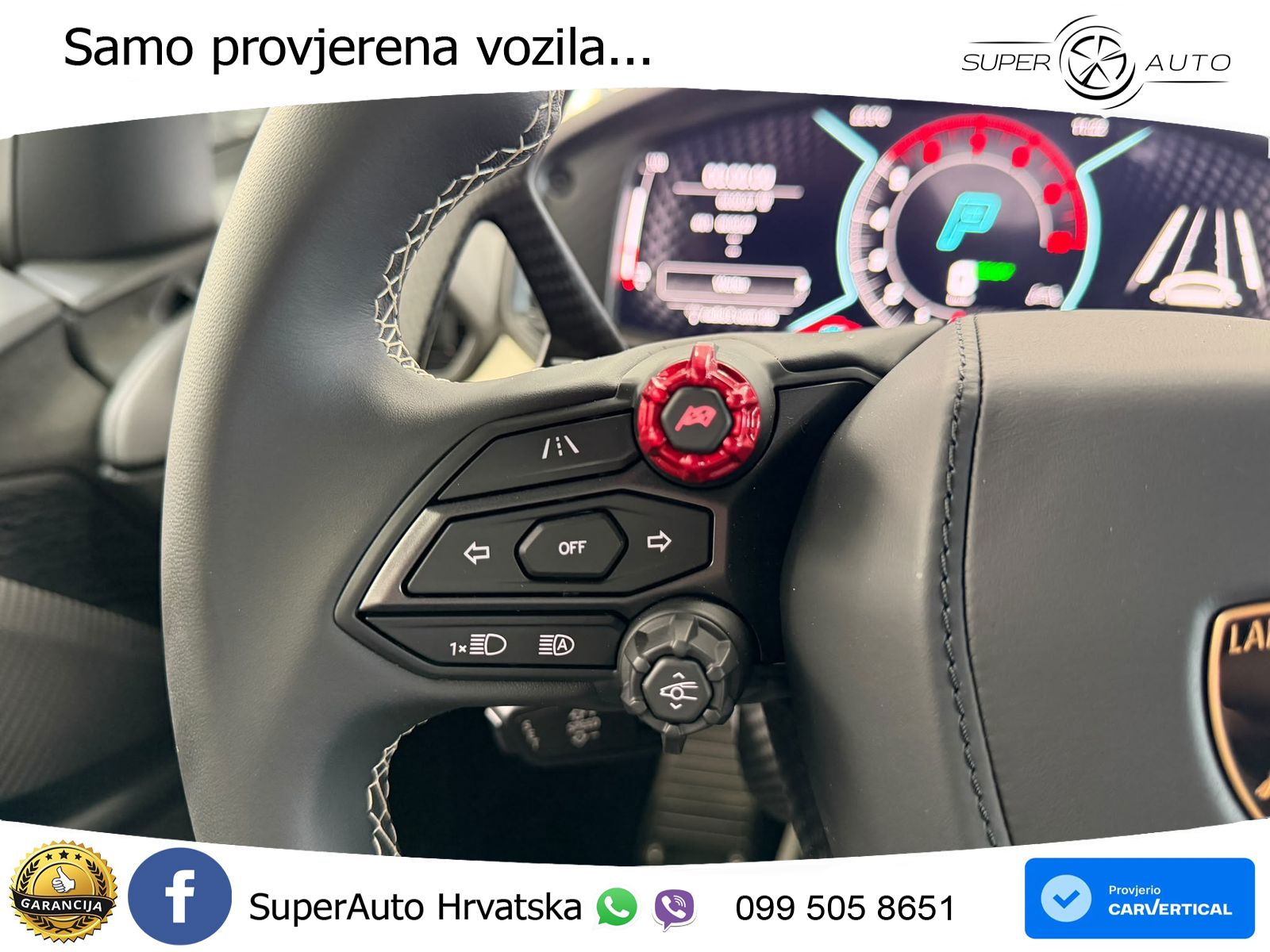 Lamborghini Revuelto 6.5 V12 (1015 KS) 4WD DCT LED+GR SJED+ACC