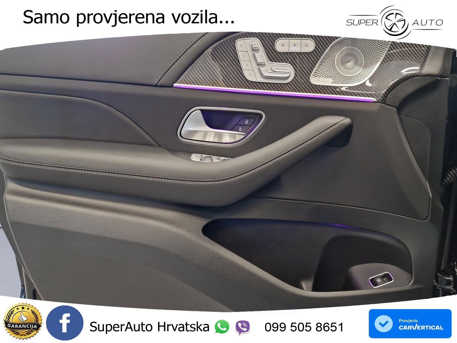 Mercedes-Benz GLS AMG GLS 63 V8 EQ Boost 4MATIC+ AMG SPEEDSHIFT TCT 9G ACC+HEAD+4xGR SJED+360+PANO