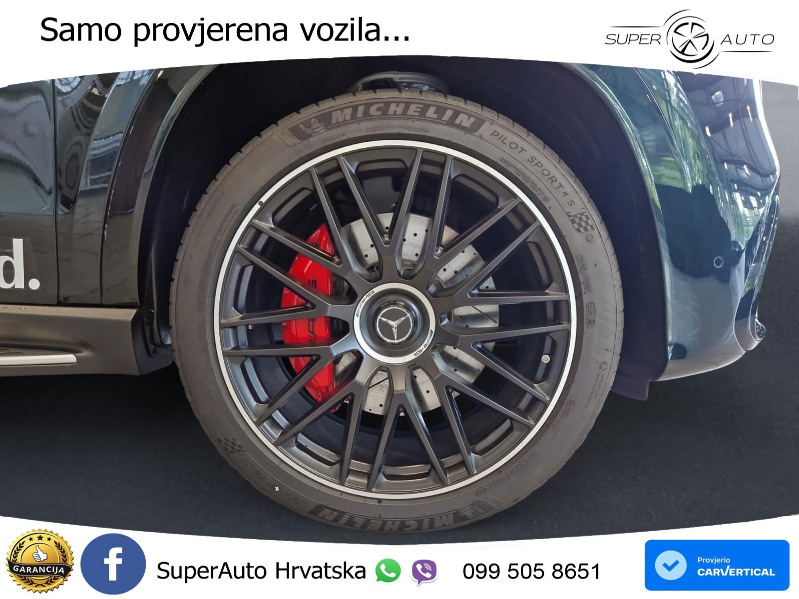 Mercedes-Benz GLS AMG GLS 63 V8 EQ Boost 4MATIC+ AMG SPEEDSHIFT TCT 9G ACC+HEAD+4xGR SJED+360+PANO