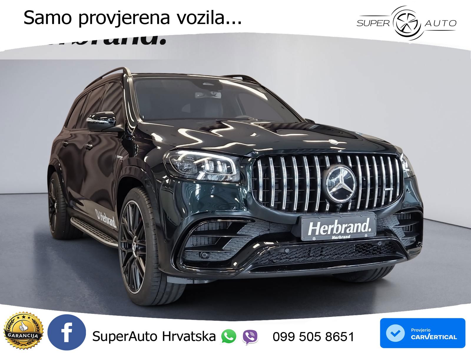 Mercedes-Benz GLS AMG GLS 63 V8 EQ Boost 4MATIC+ AMG SPEEDSHIFT TCT 9G ACC+HEAD+4xGR SJED+360+PANO