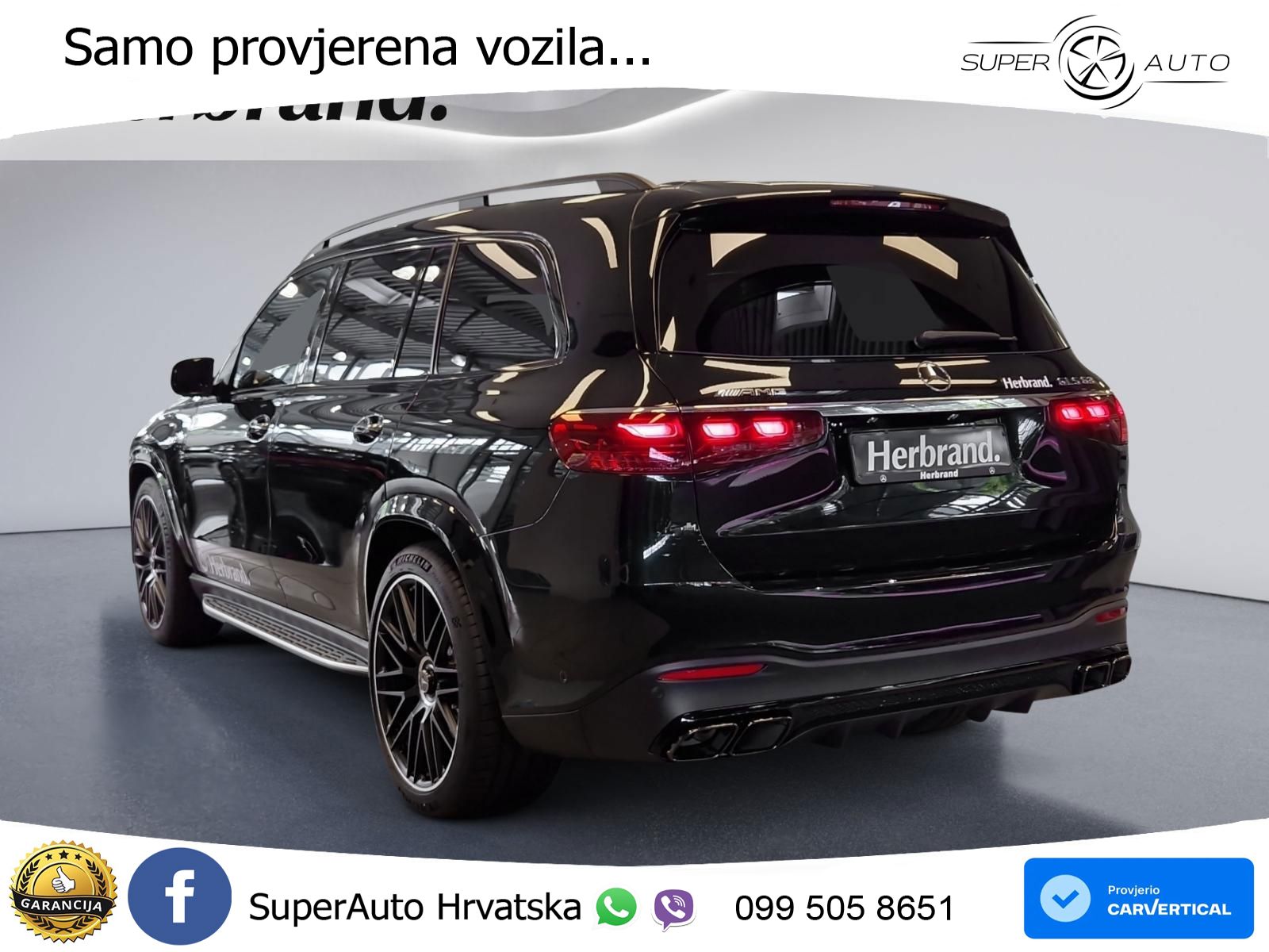 Mercedes-Benz GLS AMG GLS 63 V8 EQ Boost 4MATIC+ AMG SPEEDSHIFT TCT 9G ACC+HEAD+4xGR SJED+360+PANO