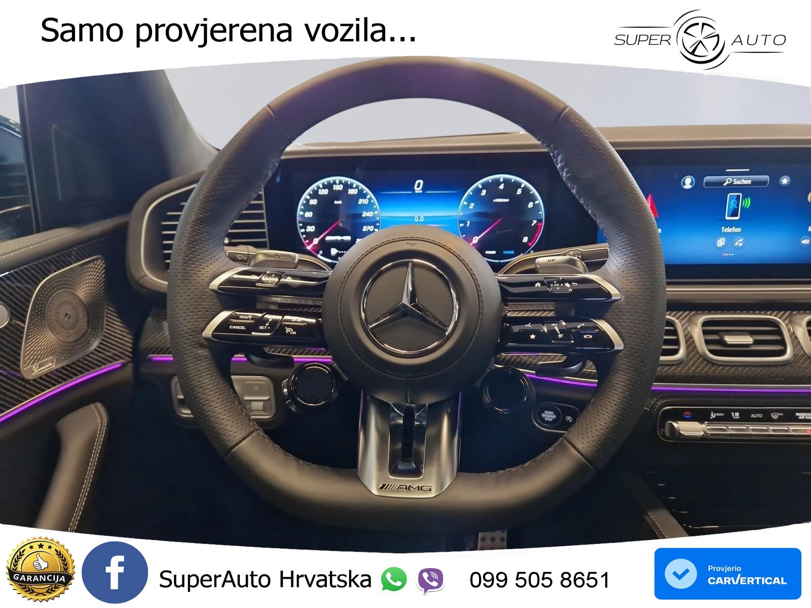 Mercedes-Benz GLS AMG GLS 63 V8 EQ Boost 4MATIC+ AMG SPEEDSHIFT TCT 9G ACC+HEAD+4xGR SJED+360+PANO