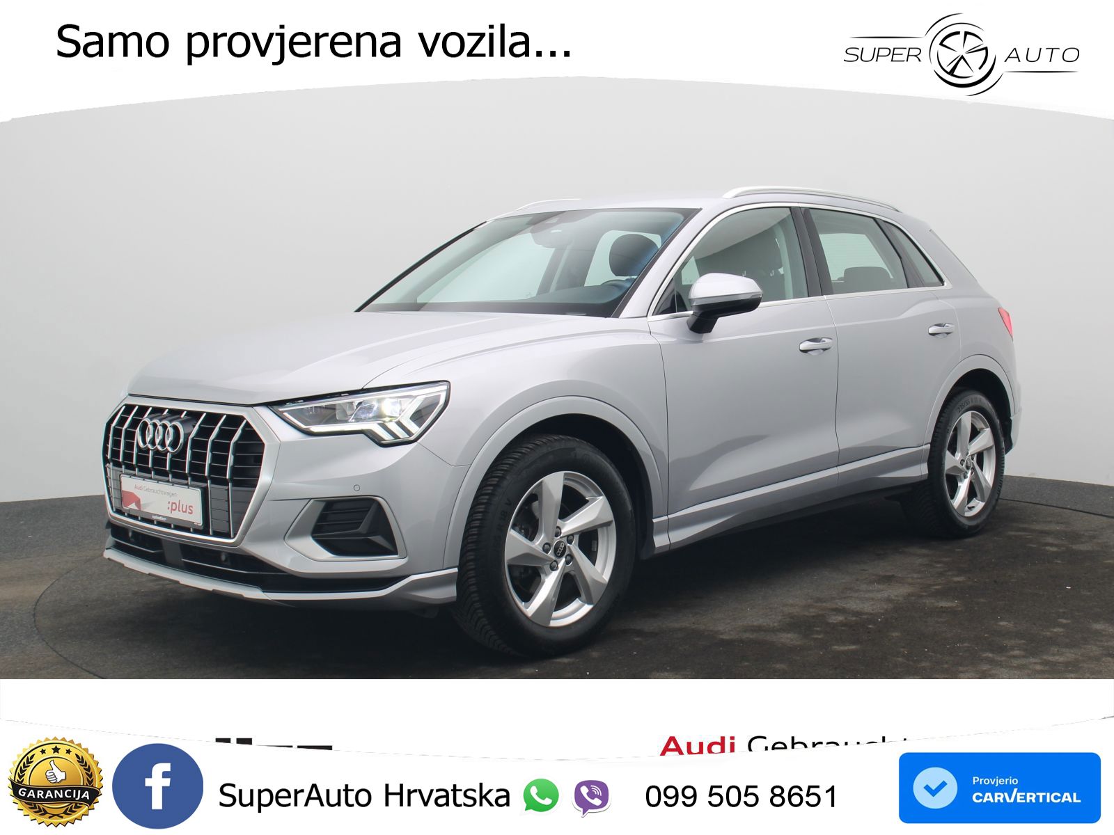 Audi Q3 35 TDI (150 KS) S tronic advanced LED+GR SJED+ACC