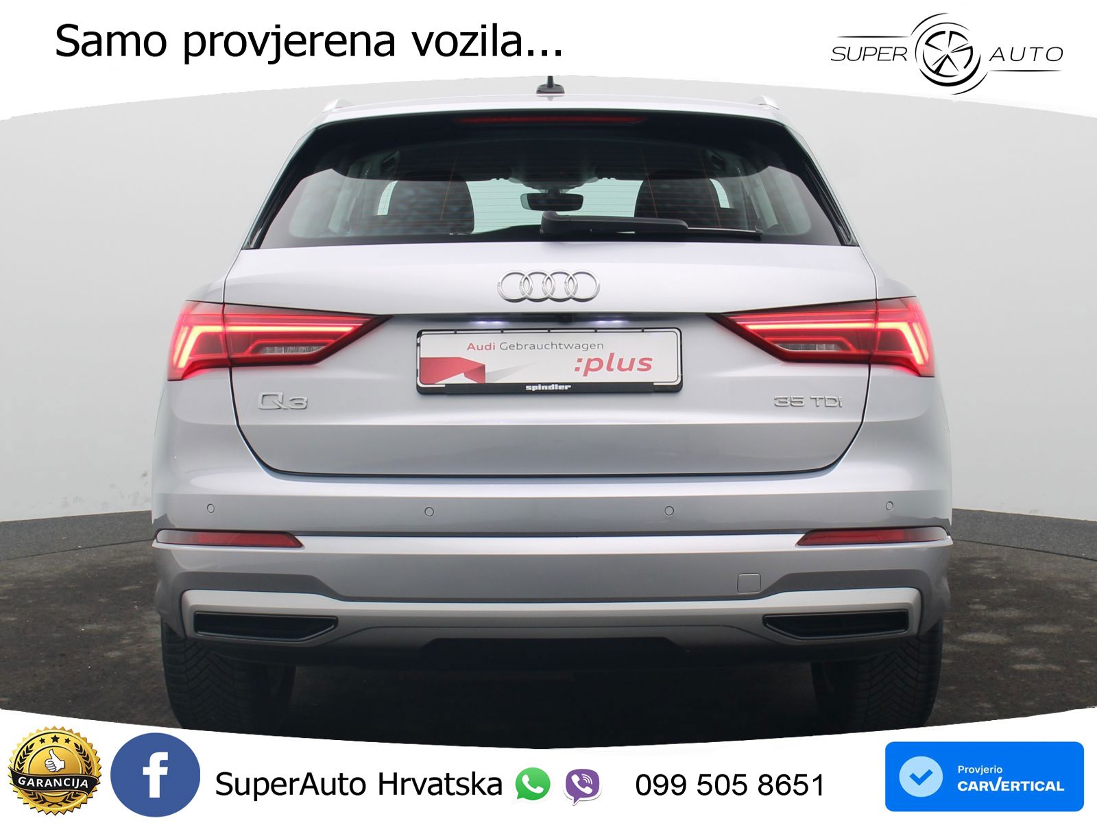 Audi Q3 35 TDI (150 KS) S tronic advanced LED+GR SJED+ACC