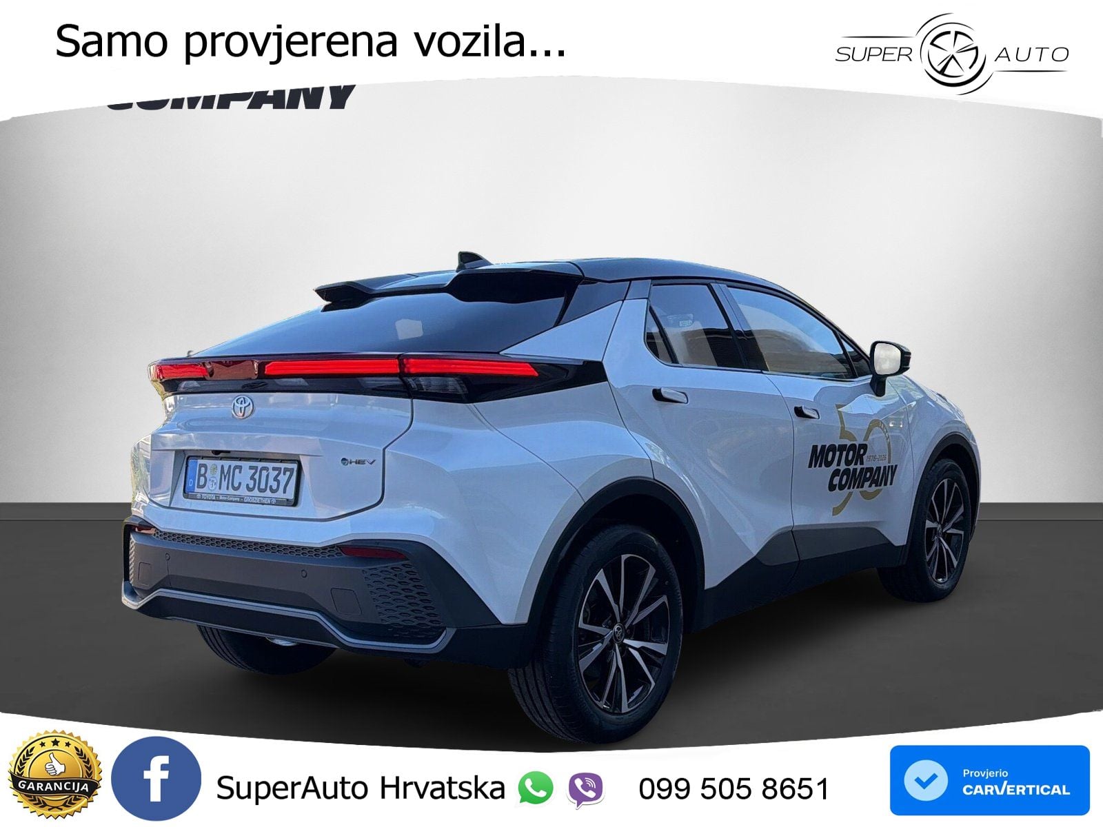 Toyota C-HR 2.0 (198 KS) Hybrid e-CVT LED+GR SJED+ACC