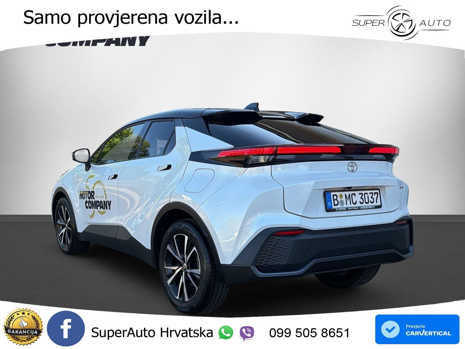 Toyota C-HR 2.0 (198 KS) Hybrid e-CVT LED+GR SJED+ACC