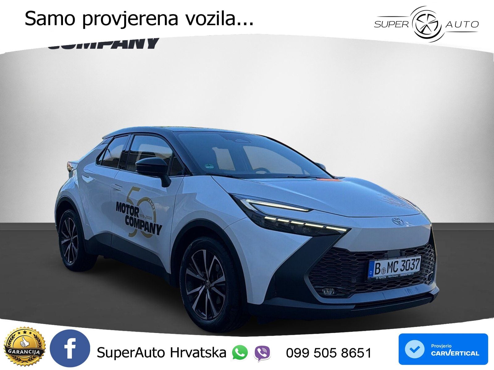 Toyota C-HR 2.0 (198 KS) Hybrid e-CVT LED+GR SJED+ACC