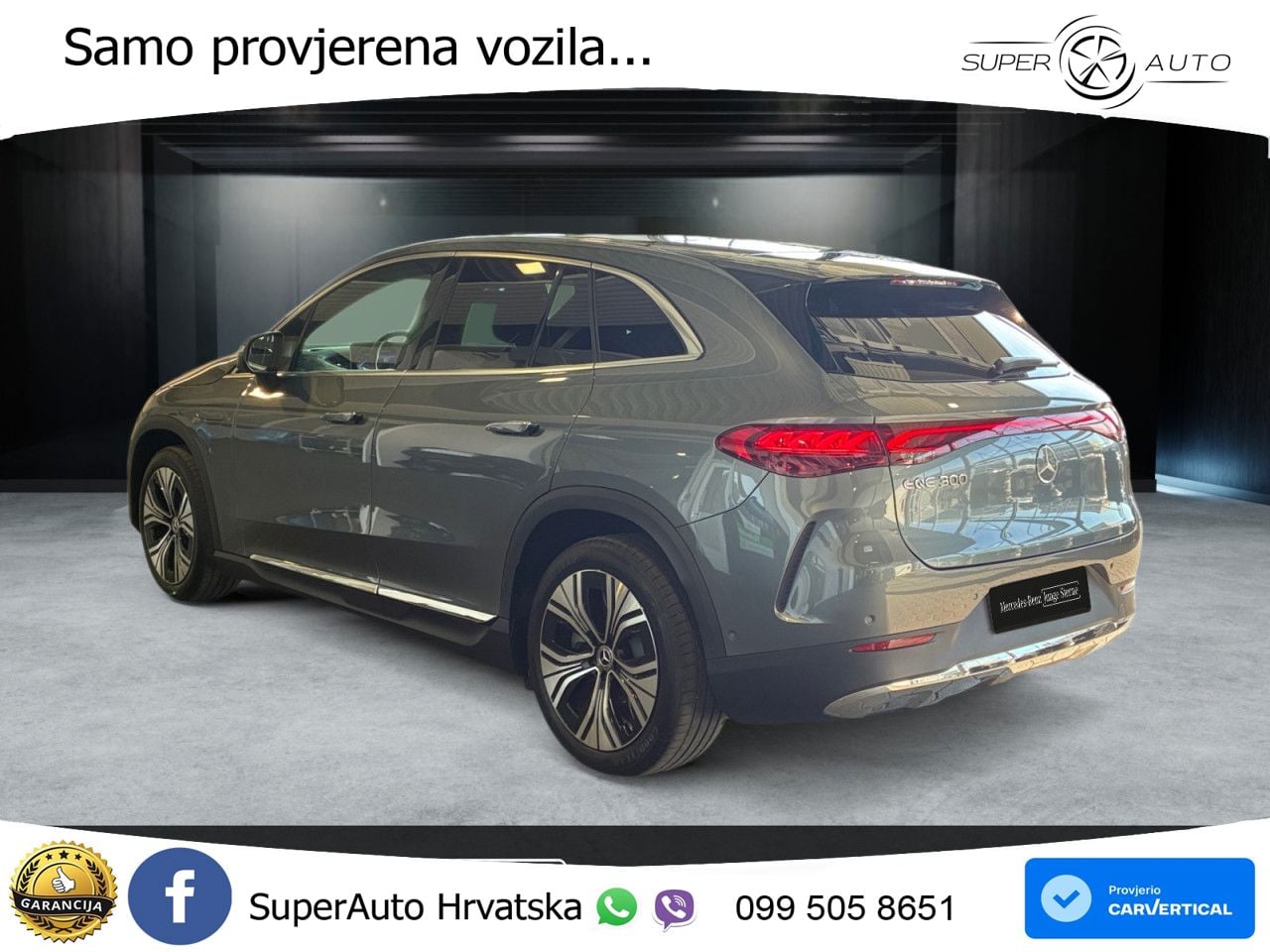 Mercedes EQE SUV 300 100 kWh (245 KS) LED+GR SJED+ACC