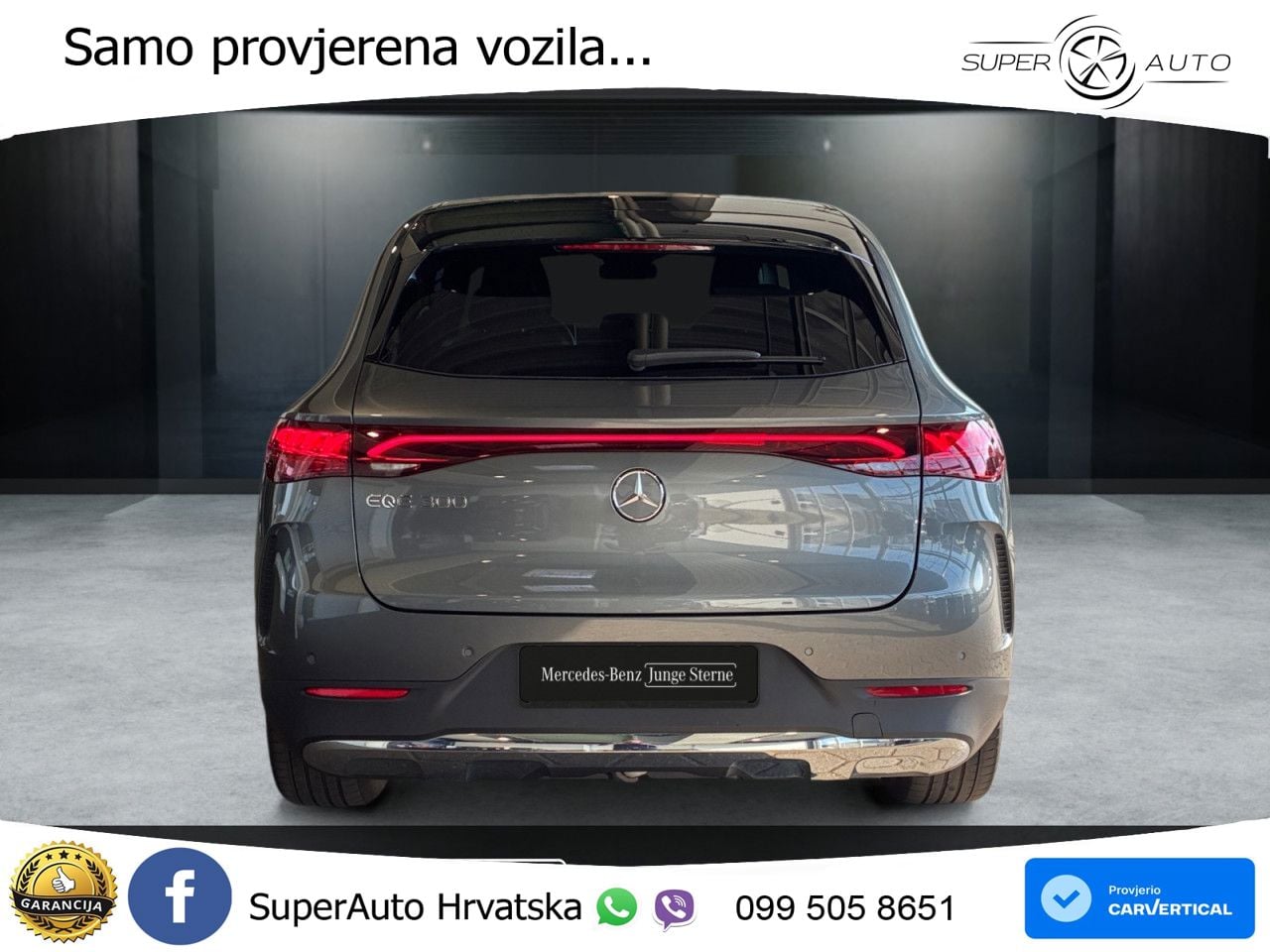 Mercedes EQE SUV 300 100 kWh (245 KS) LED+GR SJED+ACC