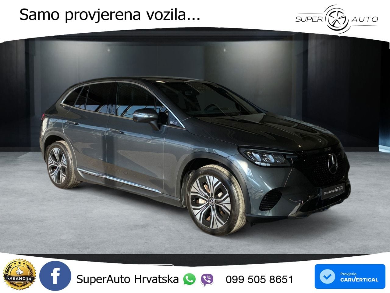 Mercedes EQE SUV 300 100 kWh (245 KS) LED+GR SJED+ACC