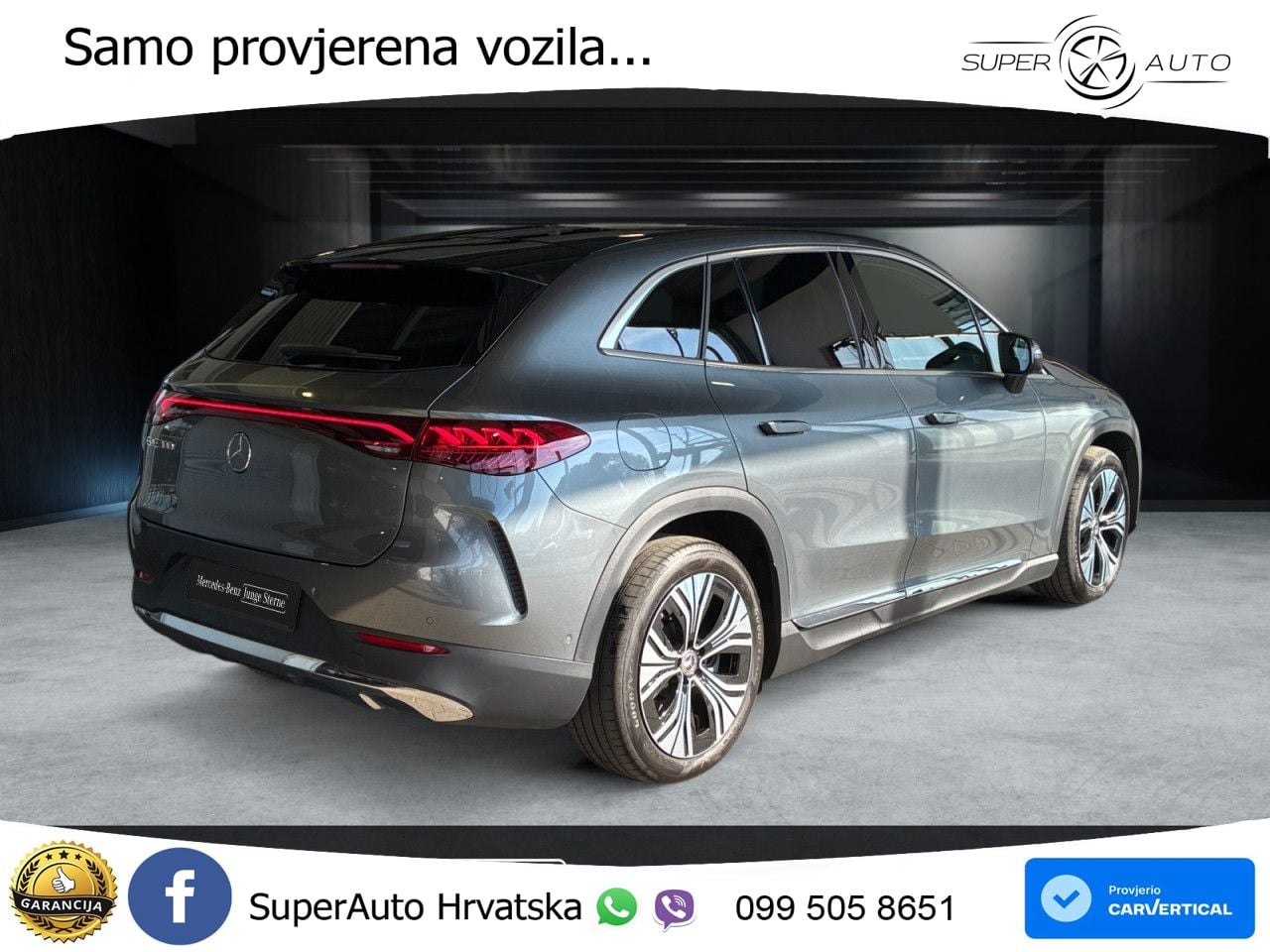 Mercedes EQE SUV 300 100 kWh (245 KS) LED+GR SJED+ACC