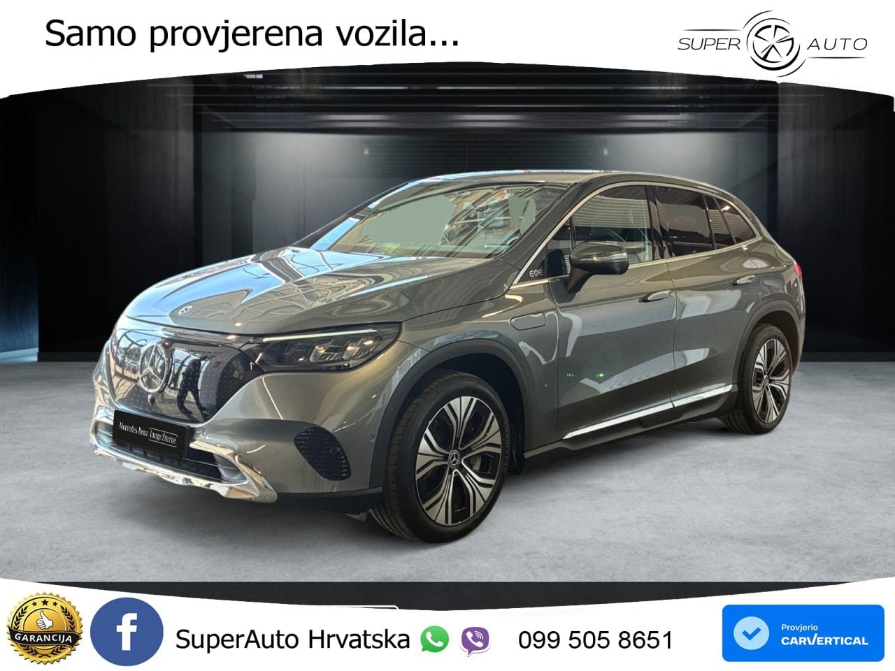 Mercedes EQE SUV 300 100 kWh (245 KS) LED+GR SJED+ACC