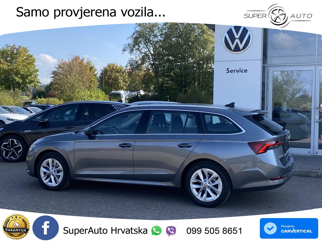Škoda Octavia Combi 1.5 TSI (150 KS) DSG LED+GR SJED+ACC