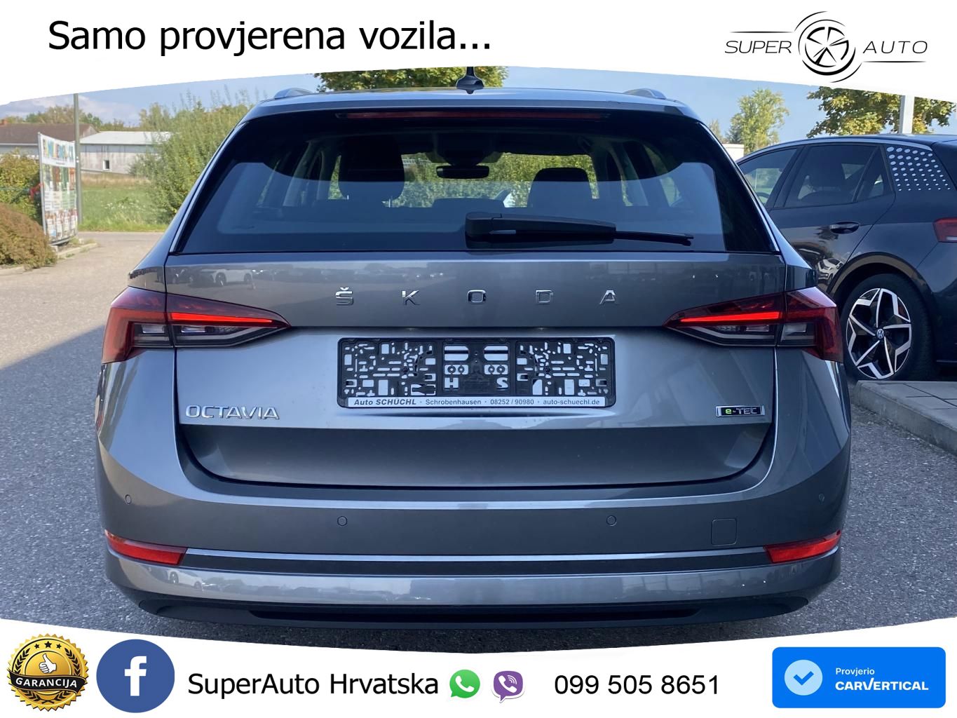 Škoda Octavia Combi 1.5 TSI (150 KS) DSG LED+GR SJED+ACC