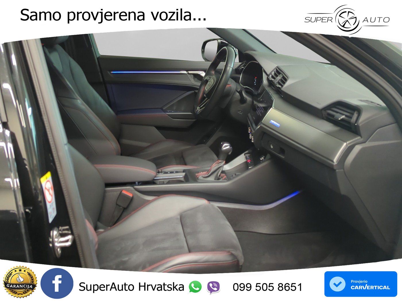 Audi Q3 II Sportback 45 TFSI (245 KS) quattro S tronic S line LED+GR SJED+ACC
