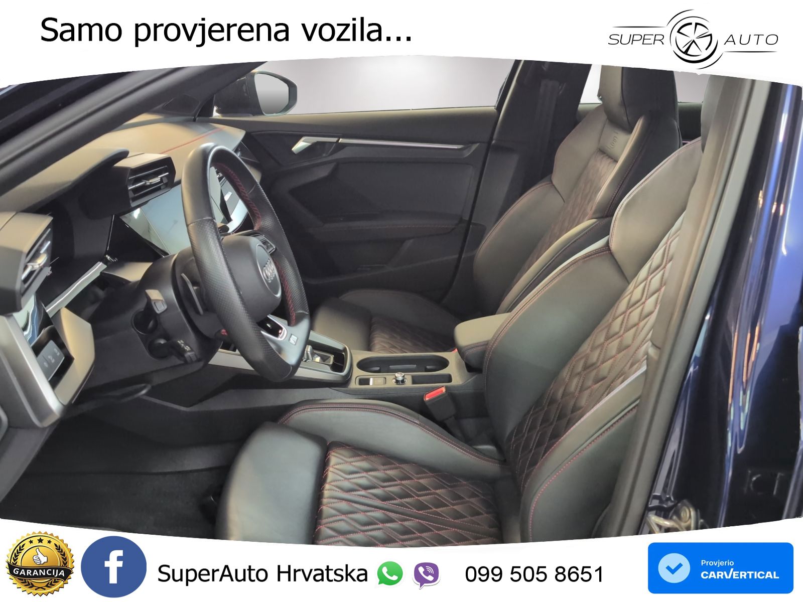 Audi S3 Limuzina 2.0 TFSI (310 KS) quattro S tronic MATRIX+GR SJED+KAM
