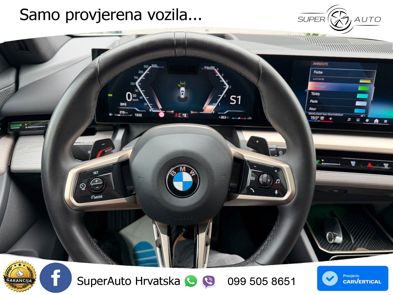 BMW 520d Touring (197 KS) xDrive Steptronic M Sport LED+GR SJED+ACC