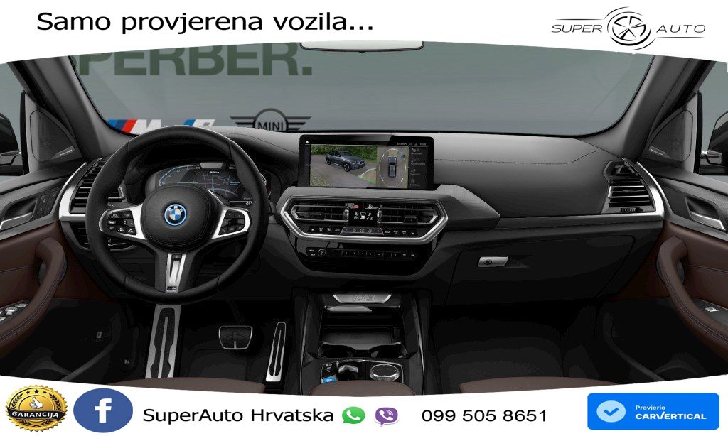 BMW iX3 80 kWh (286 KS) ACC+HEAD+GR SJED+360+PANO