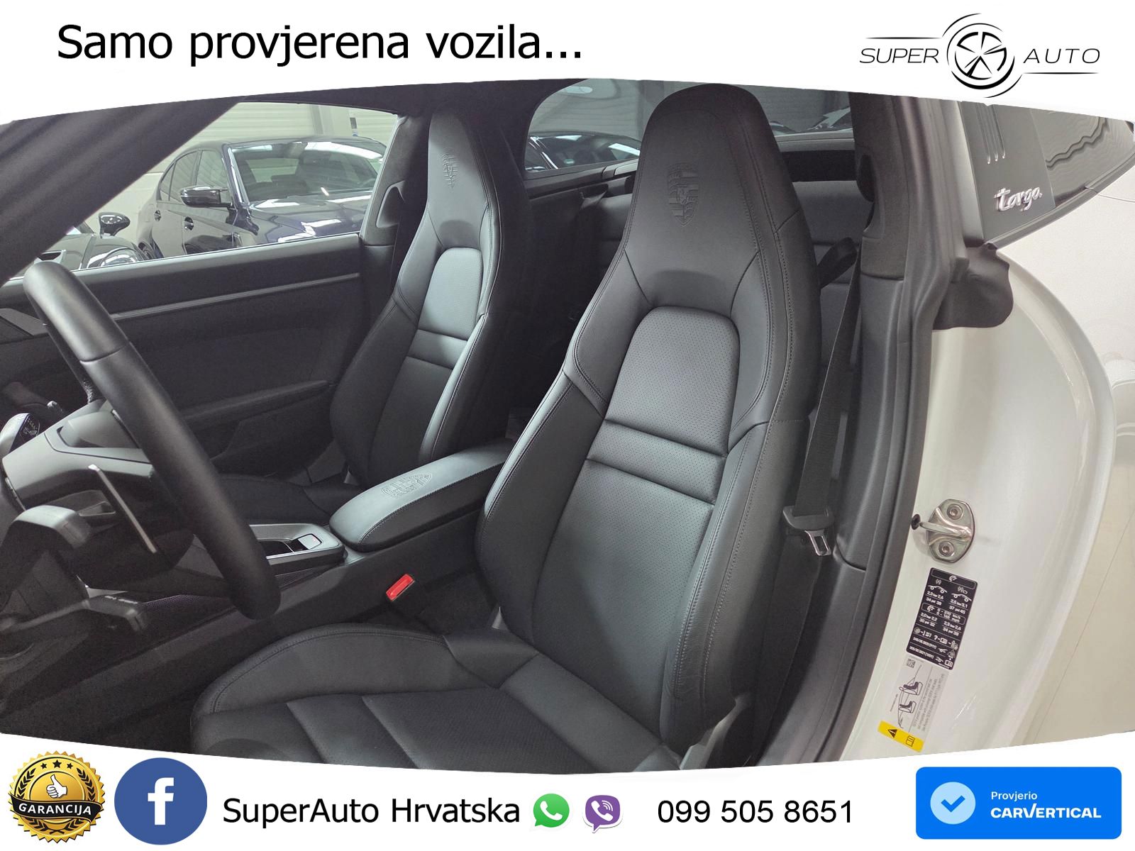 Porsche 911 Targa 4 3.0 (385 KS) PDK LED+GR SJED+ACC