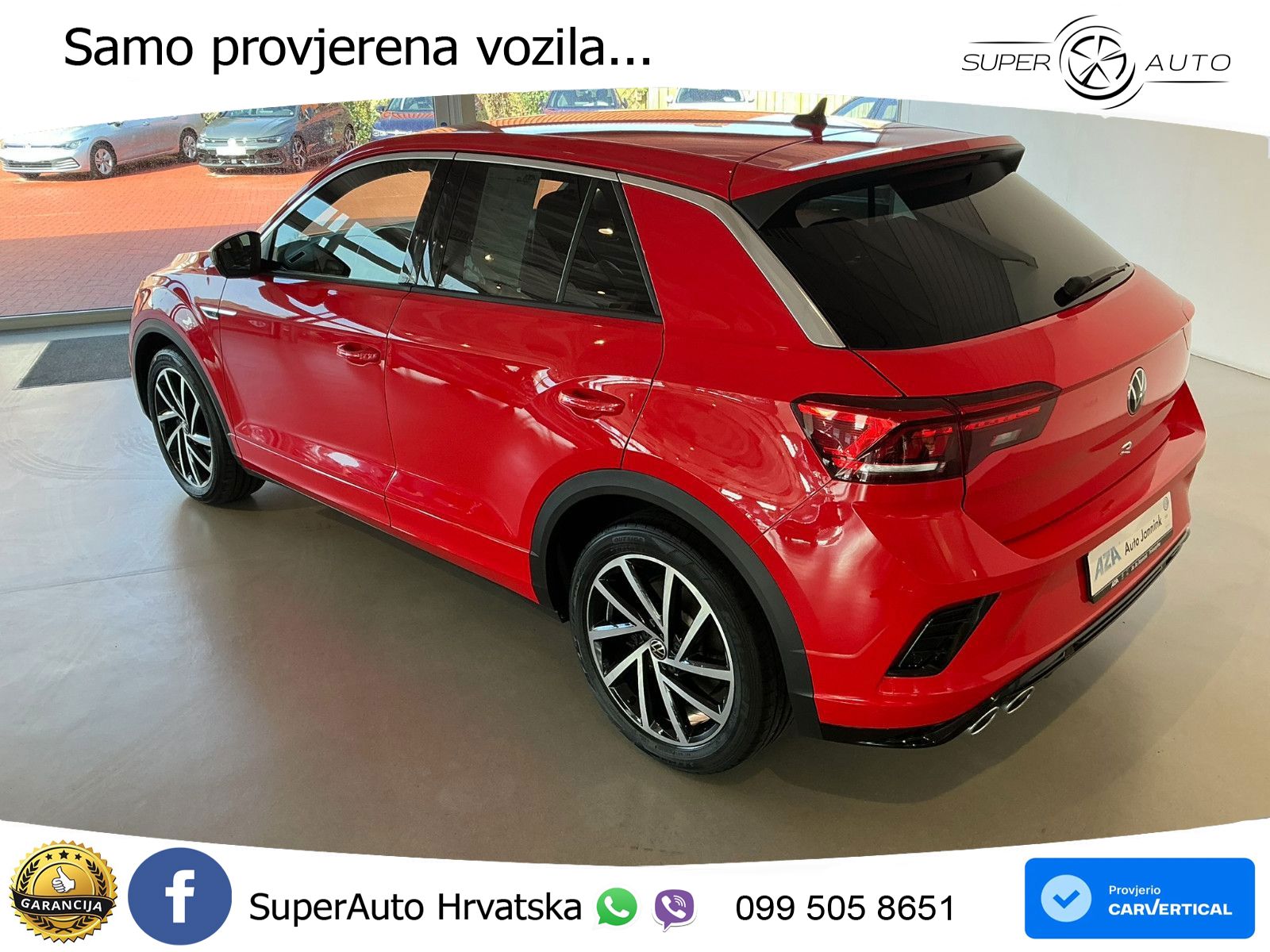Volkswagen T-Roc I R 2.0 TSI (300 KS) OPF 4M DSG LED+GR SJED+ACC