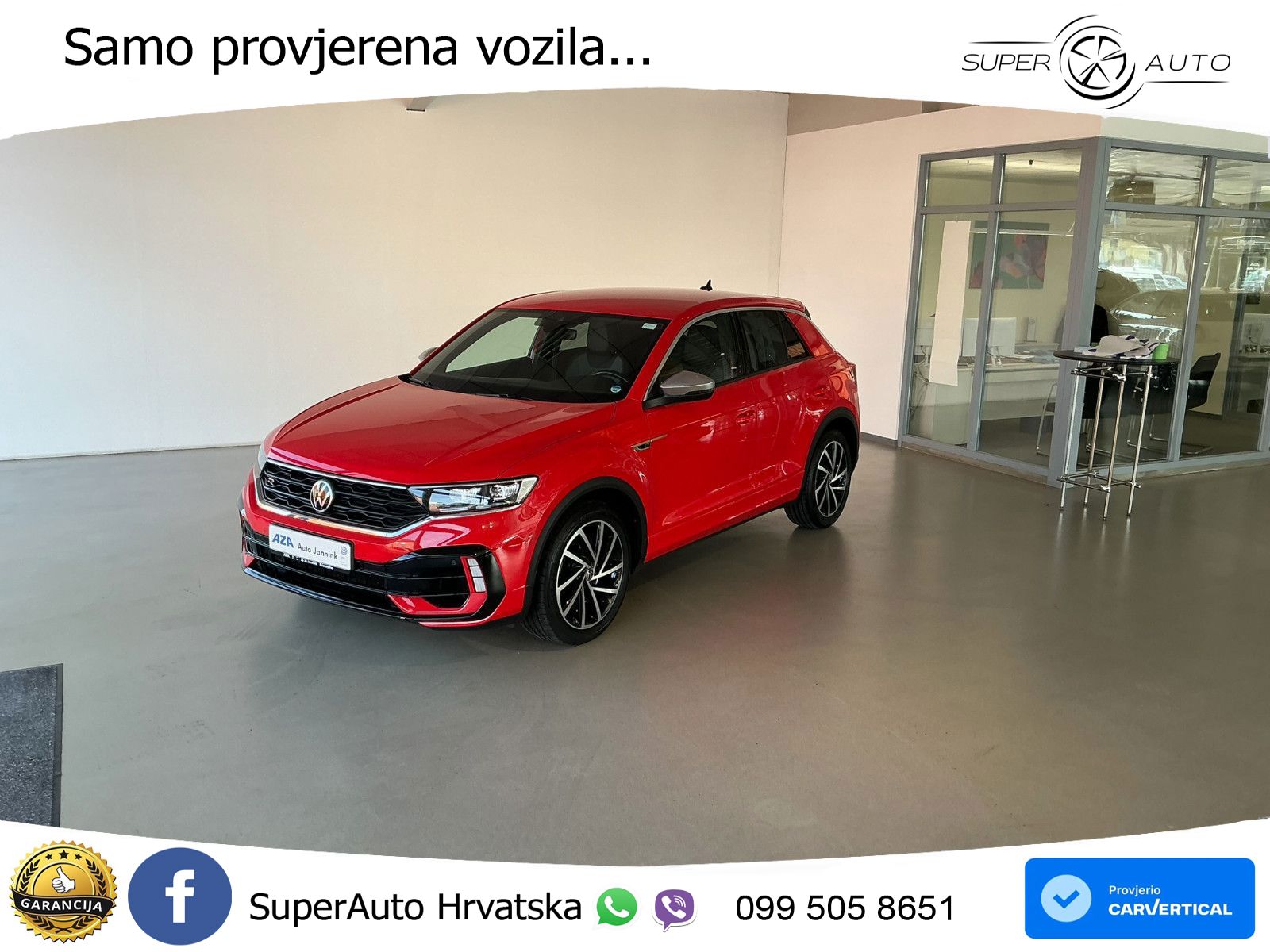 Volkswagen T-Roc I R 2.0 TSI (300 KS) OPF 4M DSG LED+GR SJED+ACC