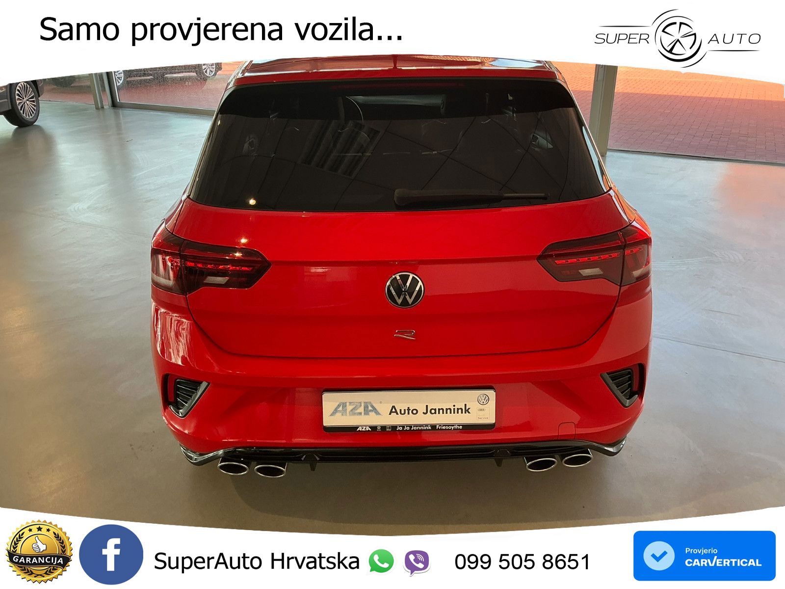 Volkswagen T-Roc I R 2.0 TSI (300 KS) OPF 4M DSG LED+GR SJED+ACC