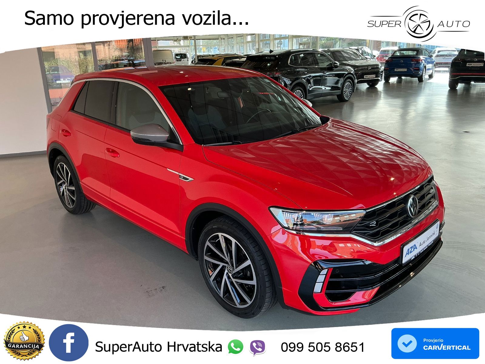 Volkswagen T-Roc I R 2.0 TSI (300 KS) OPF 4M DSG LED+GR SJED+ACC