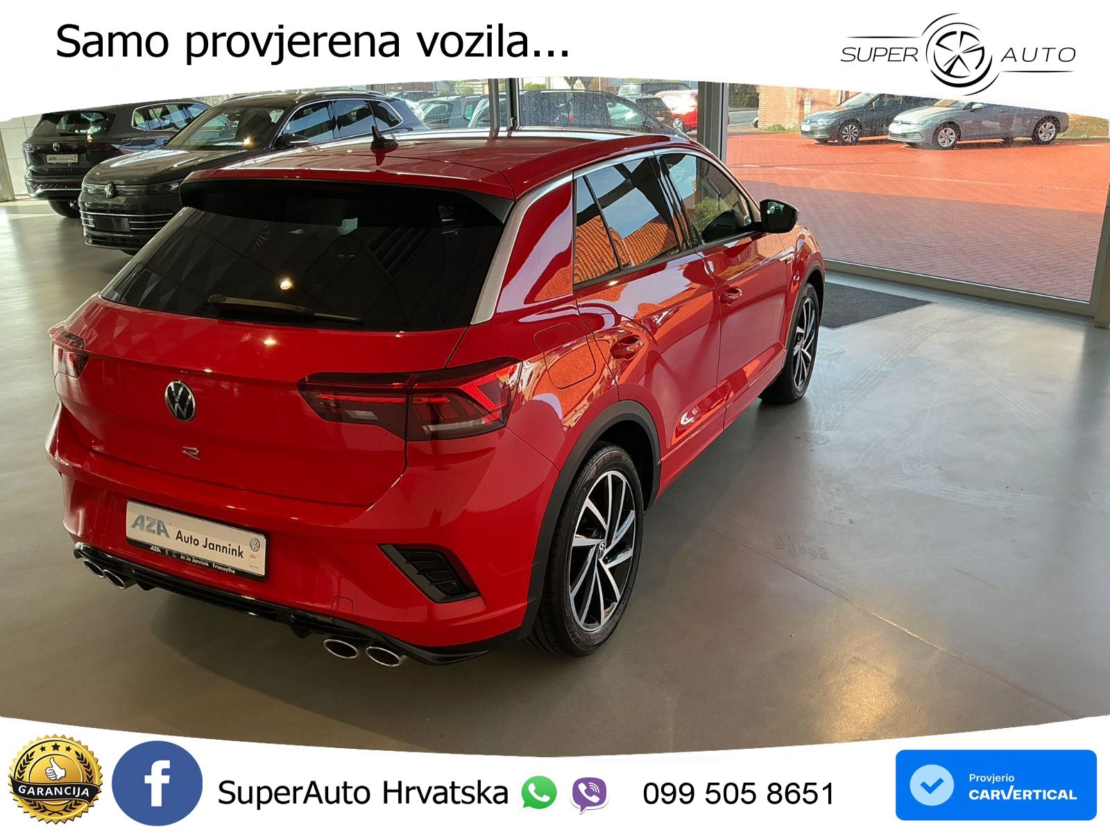 Volkswagen T-Roc I R 2.0 TSI (300 KS) OPF 4M DSG LED+GR SJED+ACC