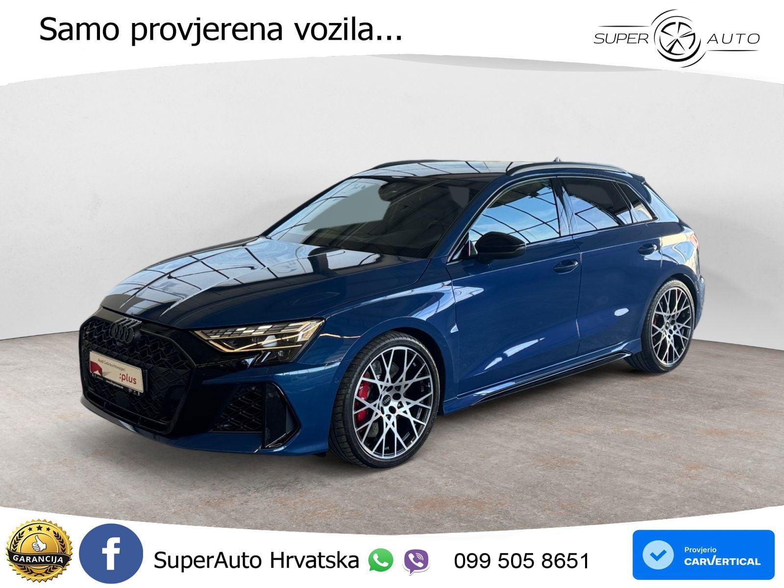Audi RS3 Sedan 2.5 TFSI (400 KS) quattro S tronic LED+GR SJED+ACC