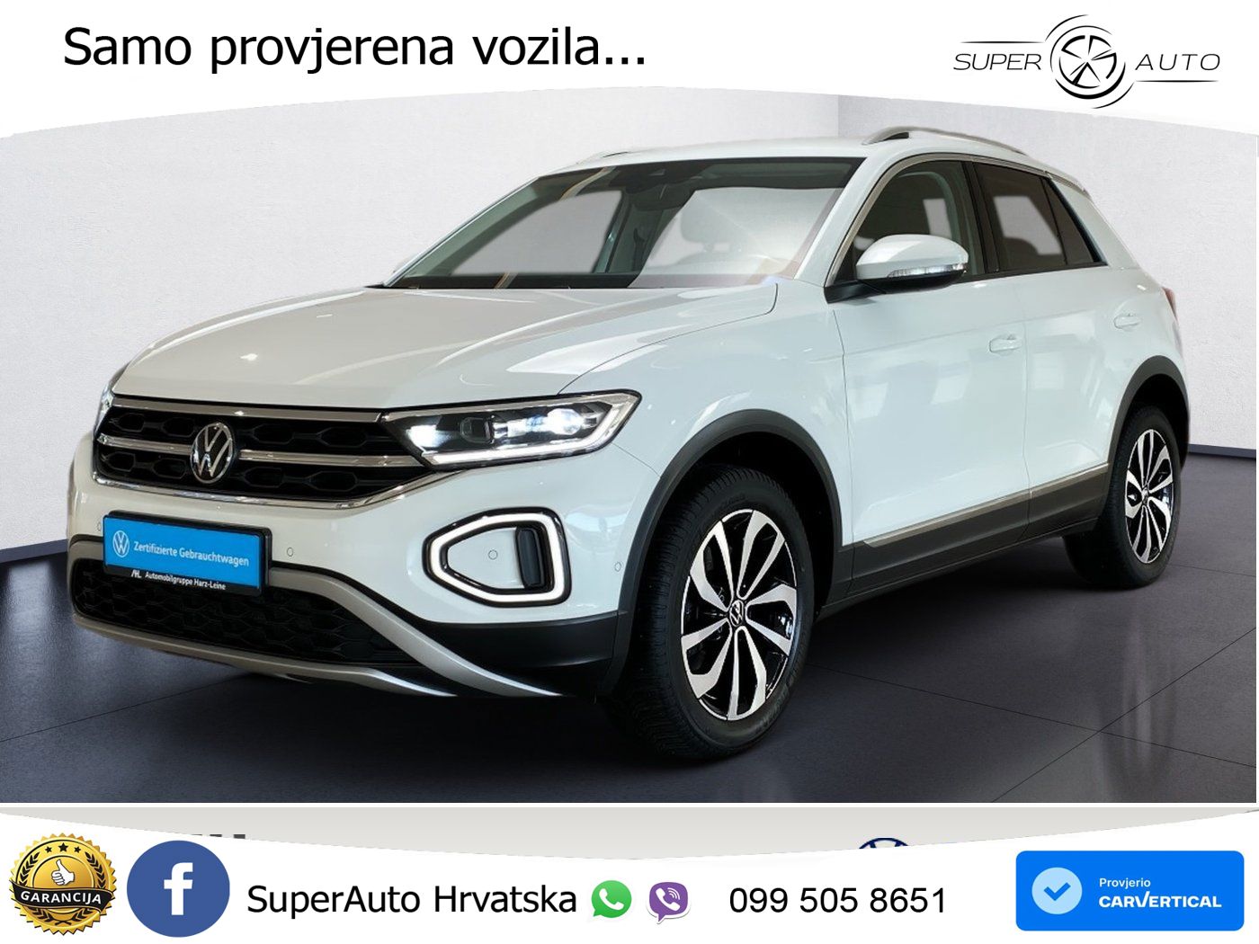 Volkswagen T-Roc I 2.0 TDI (150 KS) DSG LED+GR SJED+ACC