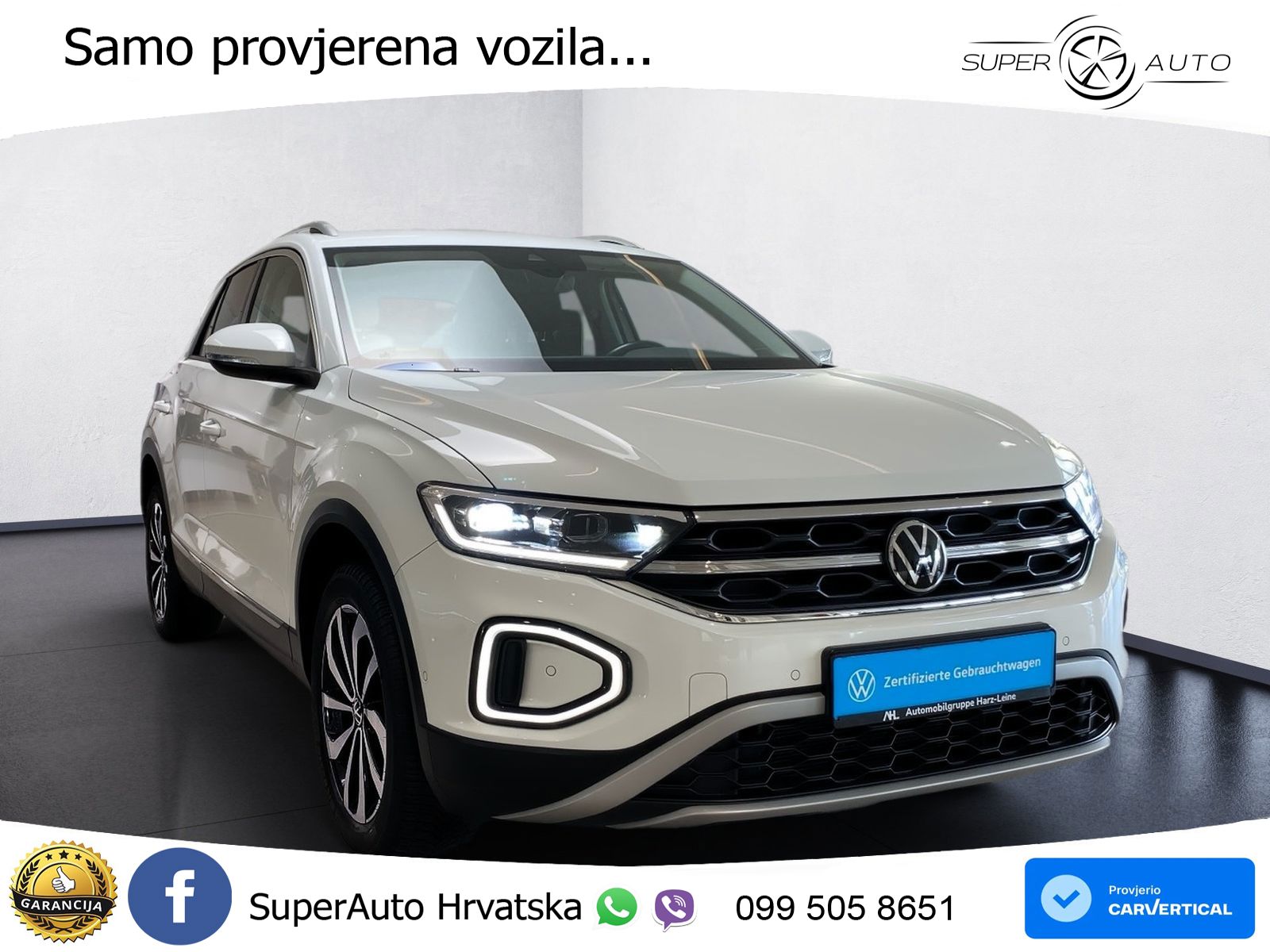 Volkswagen T-Roc I 2.0 TDI (150 KS) DSG LED+GR SJED+ACC