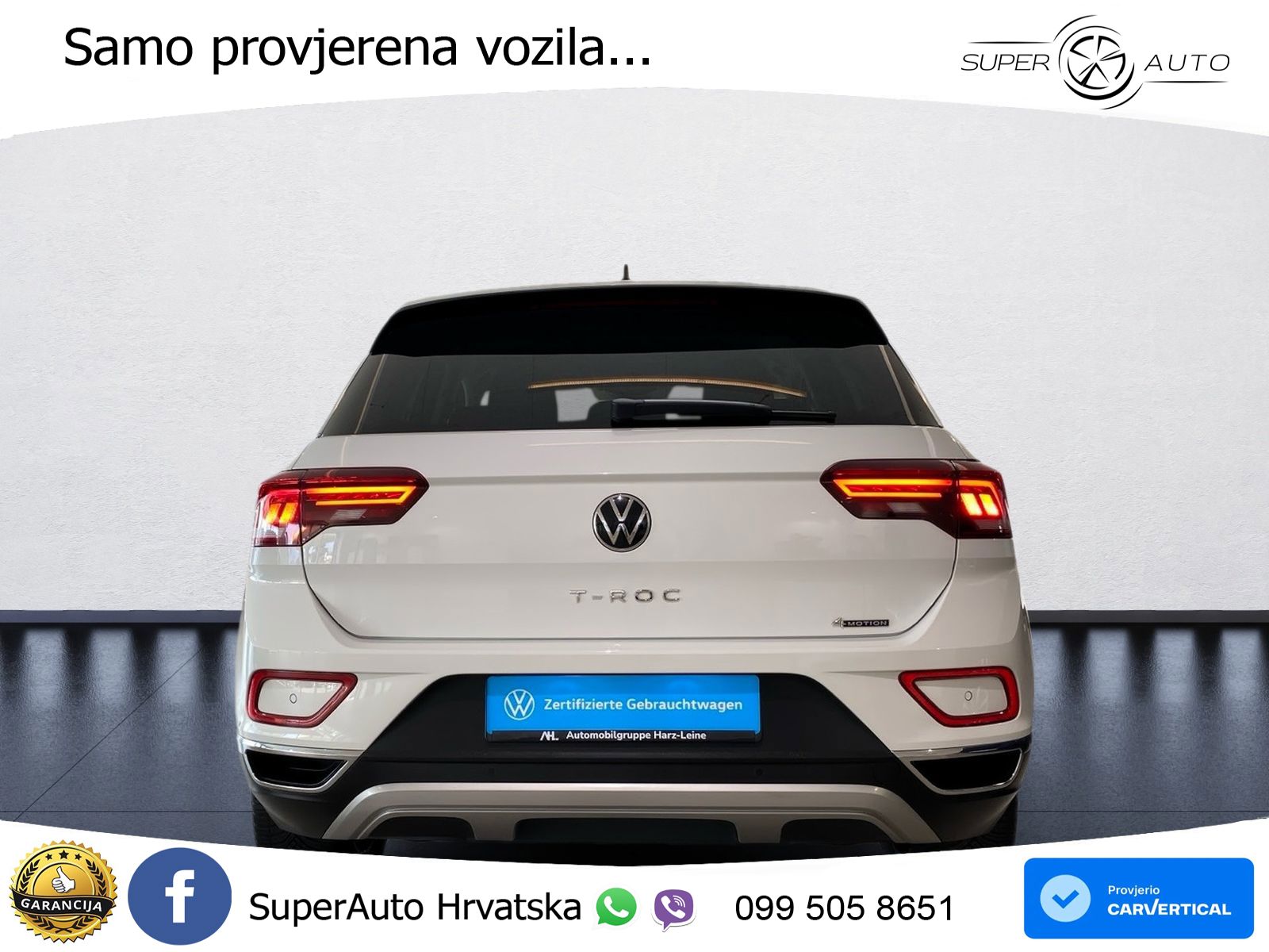 Volkswagen T-Roc I 2.0 TDI (150 KS) DSG LED+GR SJED+ACC