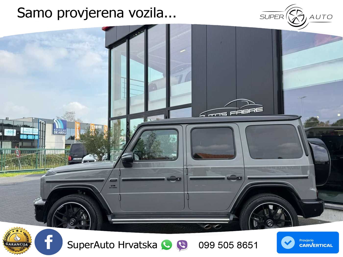Mercedes AMG G 63 Long V8 (585 KS) 4MATIC 9G-TRONIC AMG SPEEDSHIFT PLUS