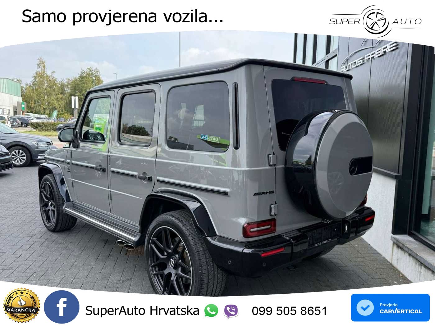 Mercedes AMG G 63 Long V8 (585 KS) 4MATIC 9G-TRONIC AMG SPEEDSHIFT PLUS