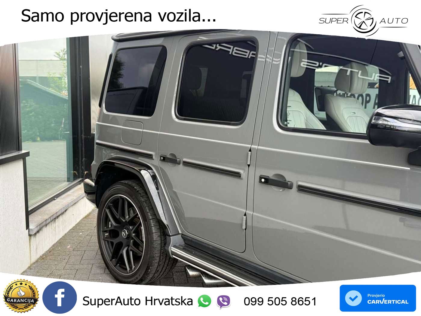 Mercedes AMG G 63 Long V8 (585 KS) 4MATIC 9G-TRONIC AMG SPEEDSHIFT PLUS