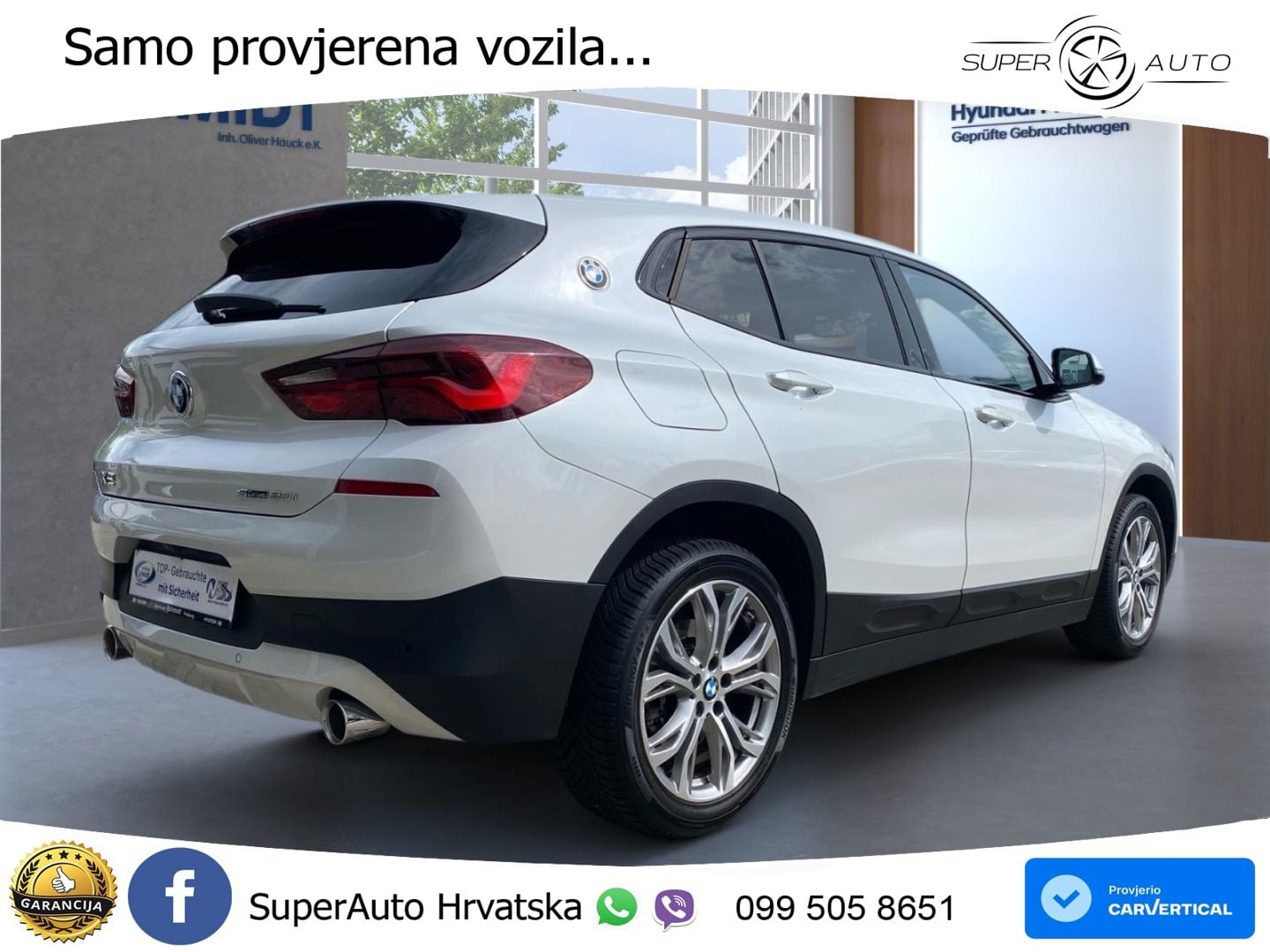 BMW X2 sDrive20i Steptronic Advantage LED+GR SJED+ACC