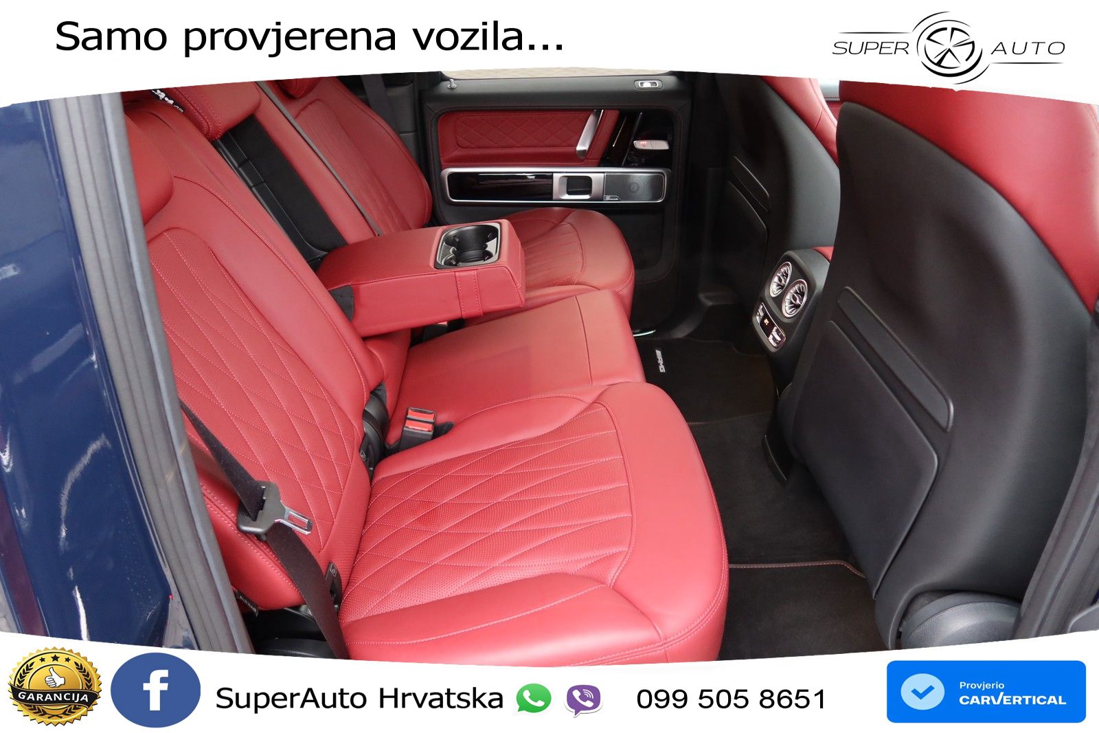 Mercedes AMG G 63 Long V8 (585 KS) 4MATIC 9G-TRONIC AMG SPEEDSHIFT TCT LED+GR SJED+ACC