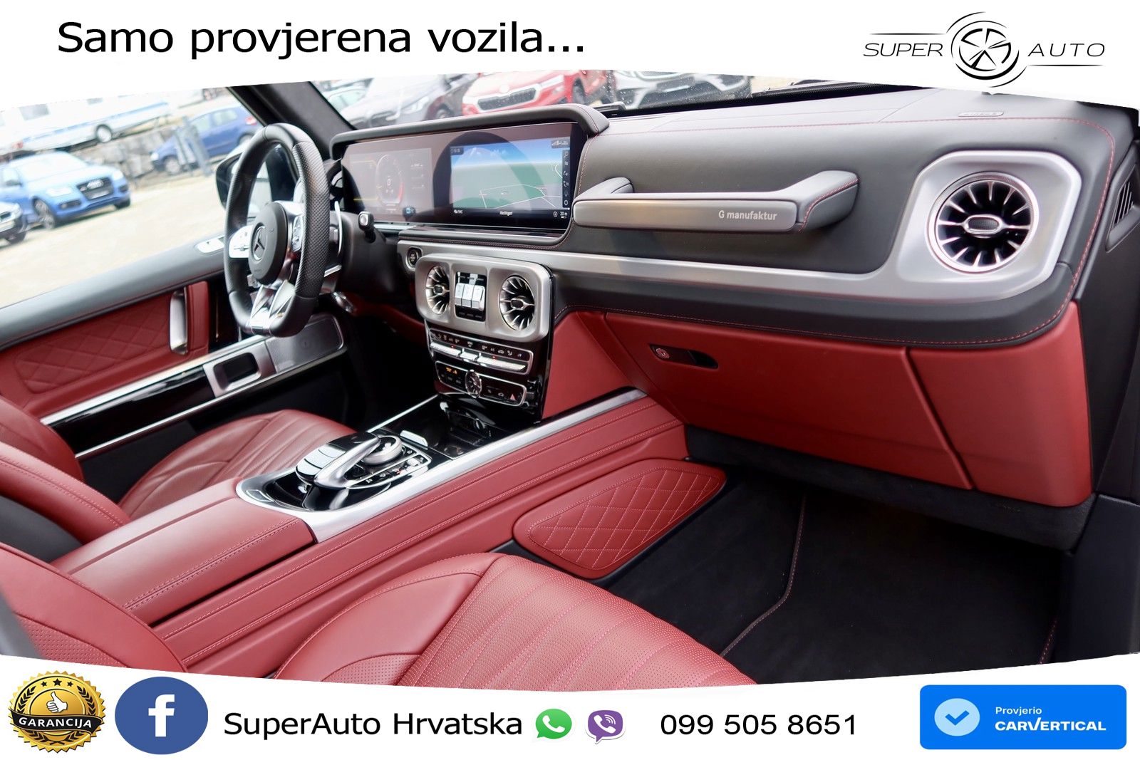 Mercedes AMG G 63 Long V8 (585 KS) 4MATIC 9G-TRONIC AMG SPEEDSHIFT TCT LED+GR SJED+ACC