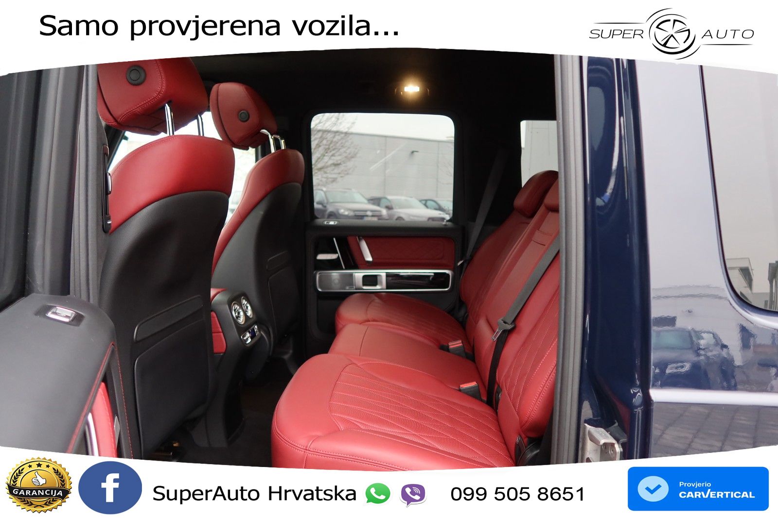 Mercedes AMG G 63 Long V8 (585 KS) 4MATIC 9G-TRONIC AMG SPEEDSHIFT TCT LED+GR SJED+ACC