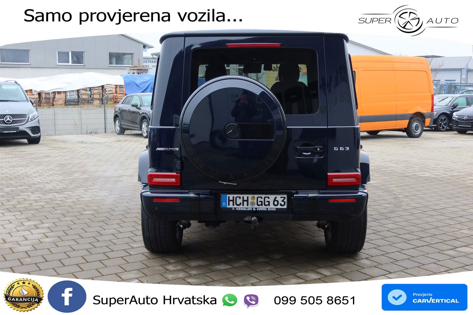 Mercedes AMG G 63 Long V8 (585 KS) 4MATIC 9G-TRONIC AMG SPEEDSHIFT TCT LED+GR SJED+ACC