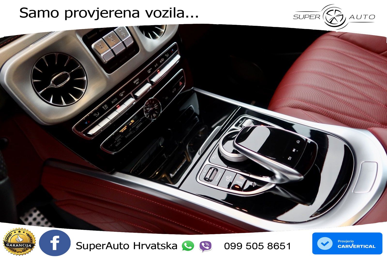 Mercedes AMG G 63 Long V8 (585 KS) 4MATIC 9G-TRONIC AMG SPEEDSHIFT TCT LED+GR SJED+ACC