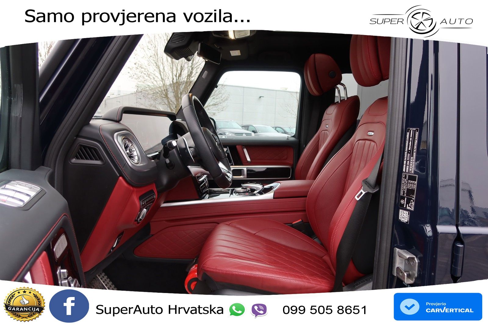 Mercedes AMG G 63 Long V8 (585 KS) 4MATIC 9G-TRONIC AMG SPEEDSHIFT TCT LED+GR SJED+ACC